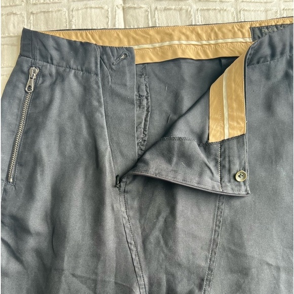 Rag & Bone New York 100% Silk Harem Pants Size 6 Fits Like an 8 - Picture 4 of 10